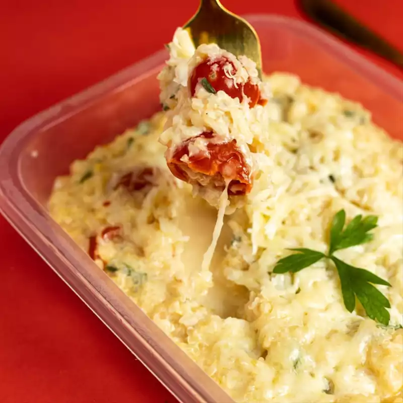 Opção de marmita fit da Mamma Food 